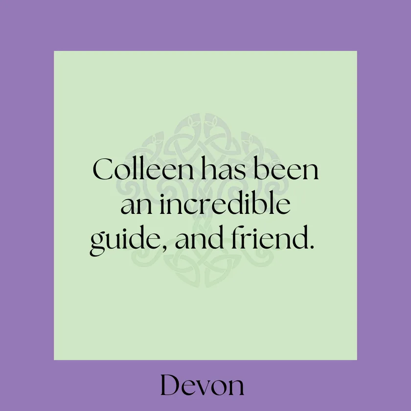 Testimonial from Devon